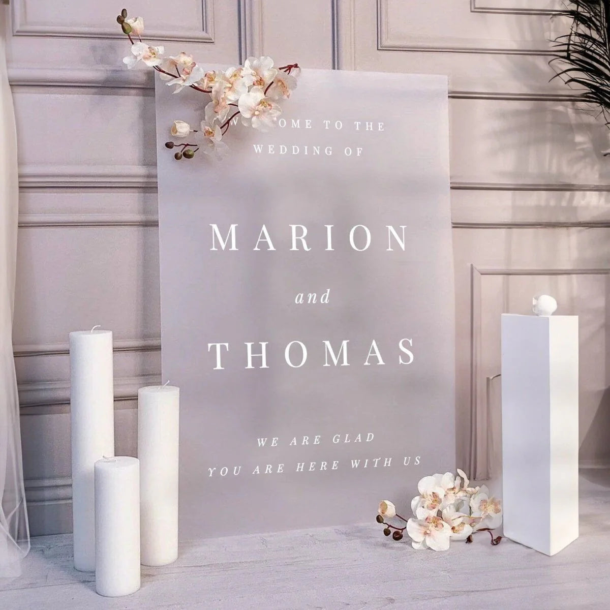 Customized Acrylic Sign