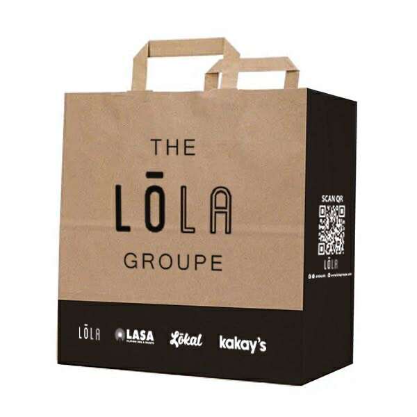 Customized Kraft Thick Bags 100pcs