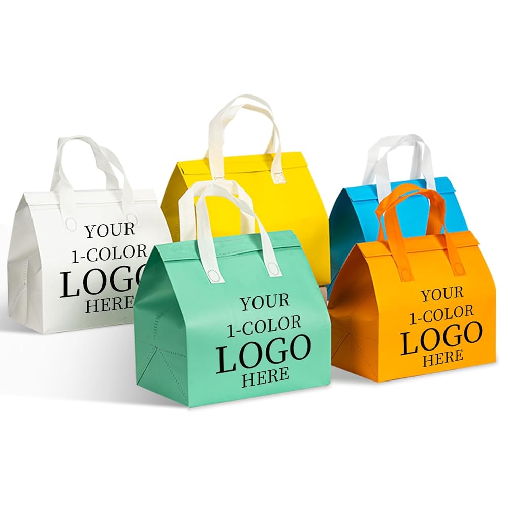 Customized Insulator Bags with inner aluminum foil (100pcs)