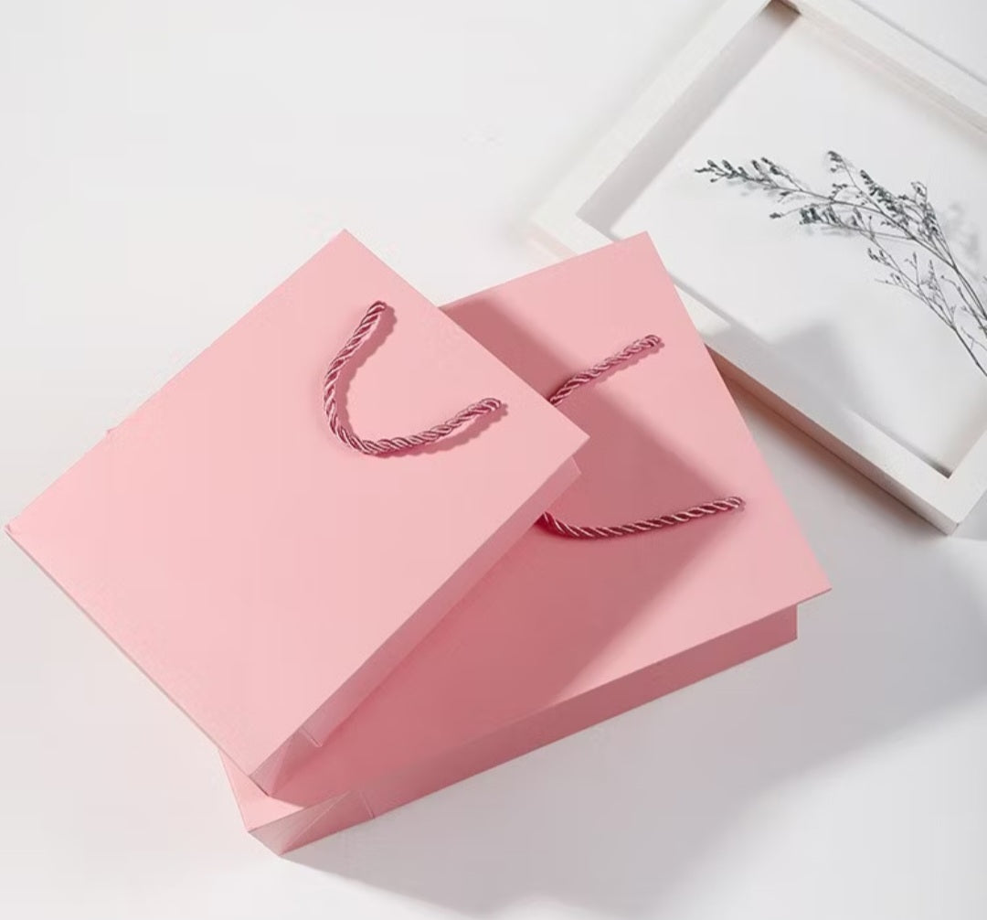 Customized Kraft Thick Bags 100pcs