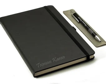 personalized NOTEBOOKS uv sticker