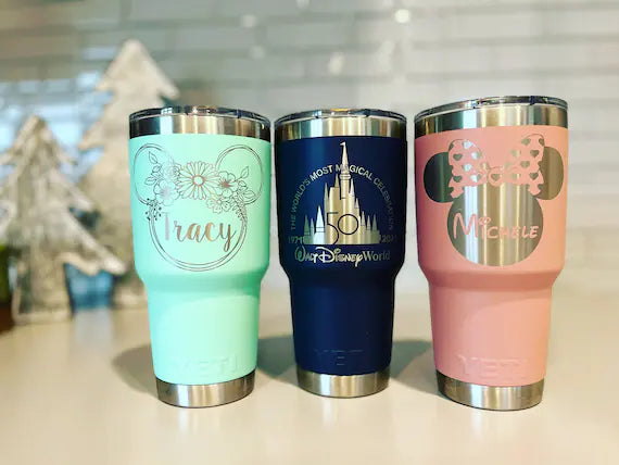 Customized Engraved Tumblers